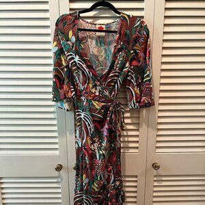 FARM Rio for Anthropologie Wrap Dress